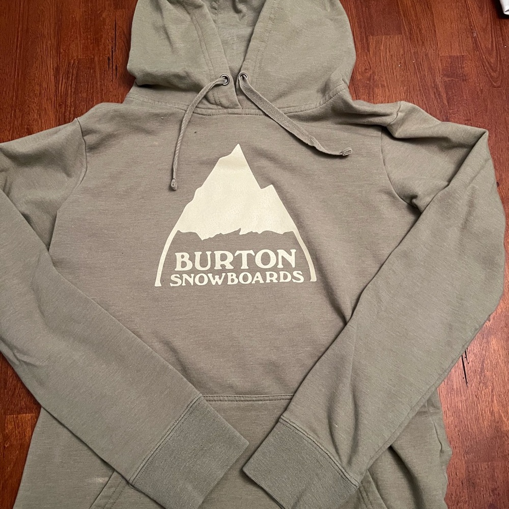Burton Women's Olive Hoodie Sweater